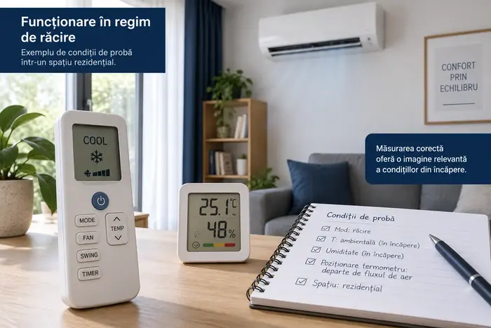 Aer conditionat in locuinta: observatii si conditii pentru programare si verificare