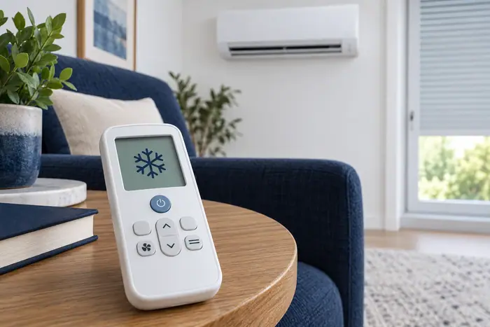 Revizie aparat: modul de racire verificat pe telecomanda