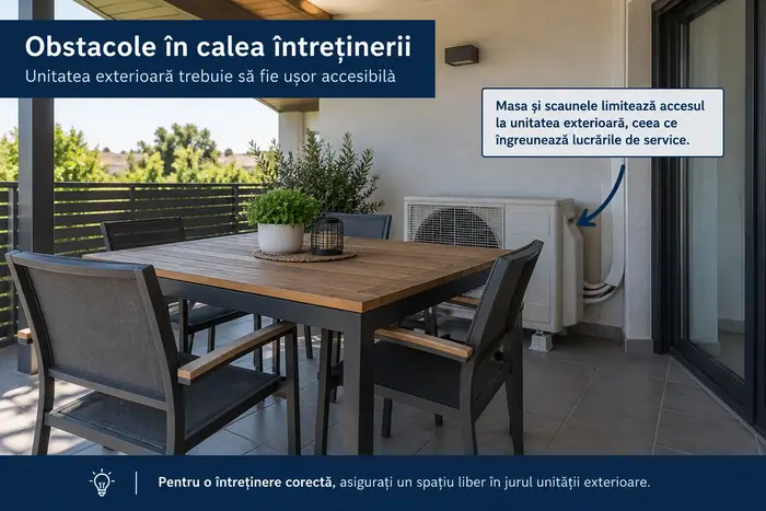 Unitatea exterioara: amplasarea exterioara si conditiile de acces