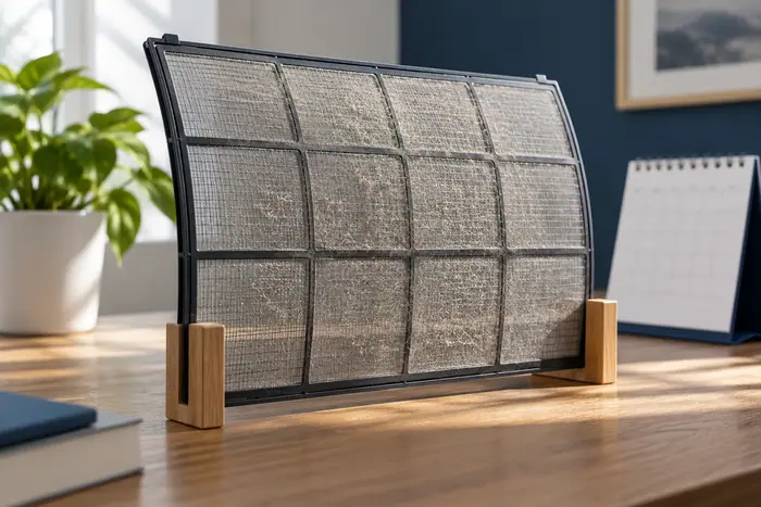 Filtre si lamele: verificarea vizuala a depunerilor din filtru