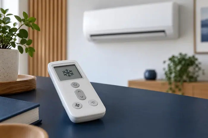 Revizie aparat: selectarea modului de racire pe telecomanda