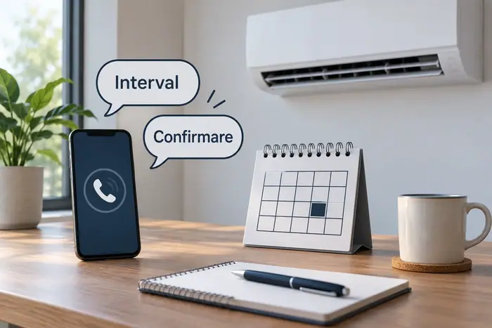 Aer conditionat in locuinta: observatii si conditii pentru programare si verificare