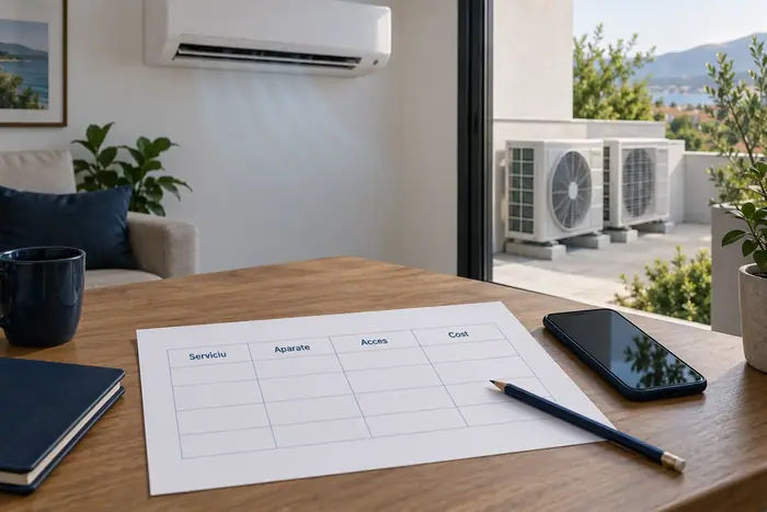 Aer conditionat in locuinta: serviciul si conditiile clarificate impreuna
