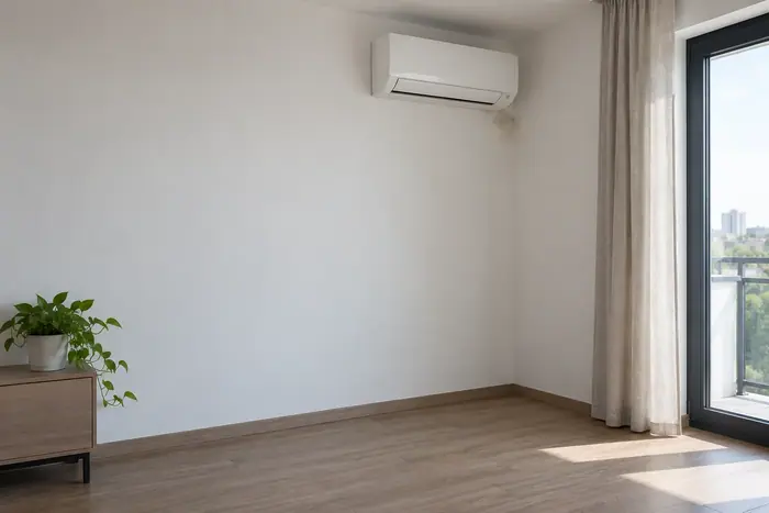 Aer conditionat in locuinta: urma vizibila si contextul ei fotografiate