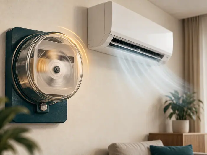 Aer conditionat in locuinta: aer conditionat si contor de energie, despre consum