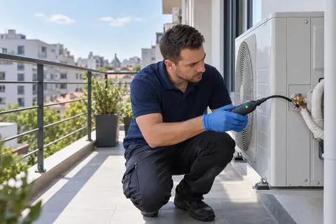 Detectorul electronic de scurgeri de freon
