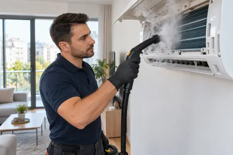Dezinfectarea aparatului de aer conditionat cu abur