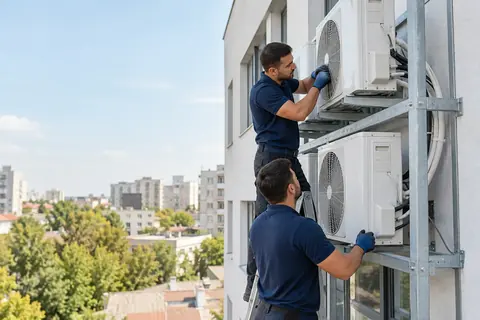 Service la un sistem multi-split, cladire de birouri
